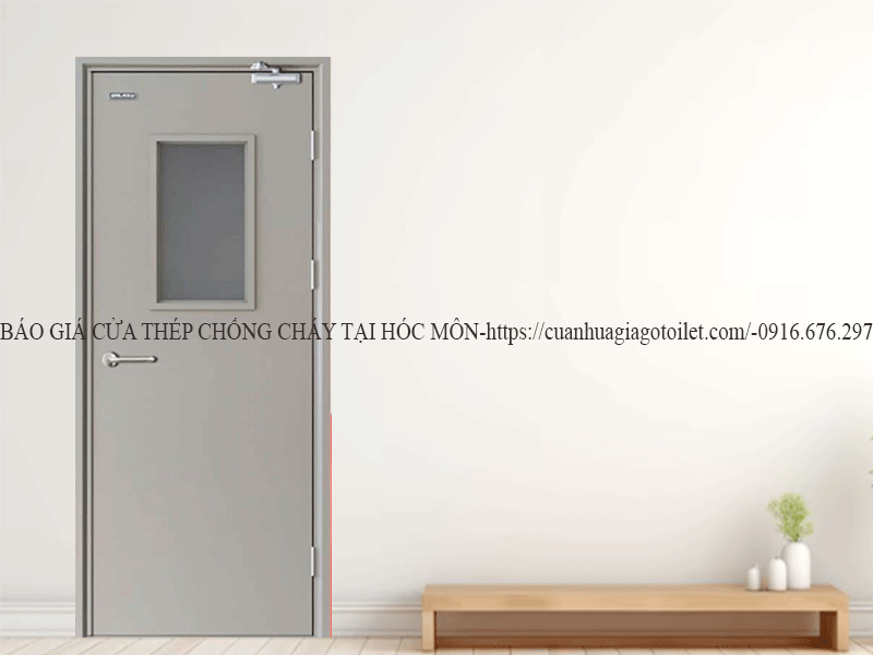 báo giá cửa thép chống cháy tại Hóc Môn