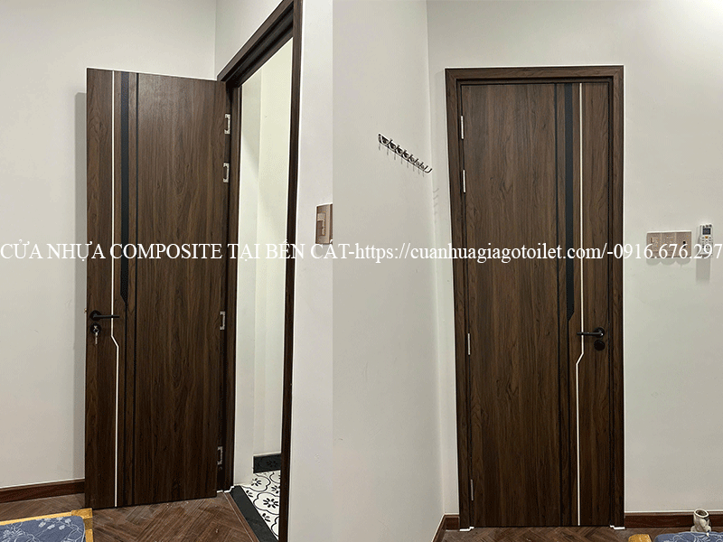 cửa nhựa composite tại bến cát