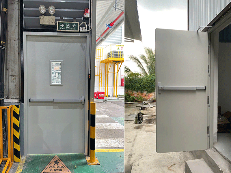 cửa thép chống cháy tại bình chánh