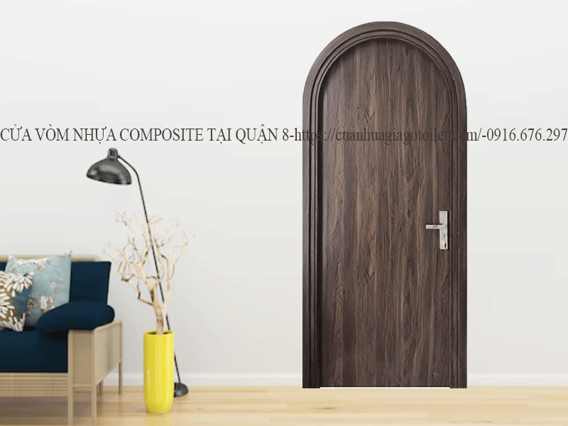 cửa vòm nhựa composite tại quận 8