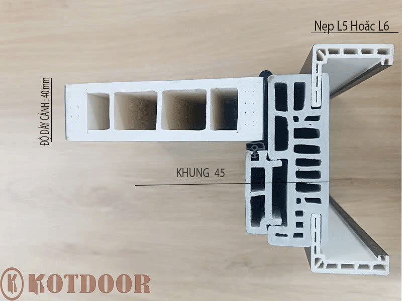 cửa nhựa composite tại cần giuộc long an
