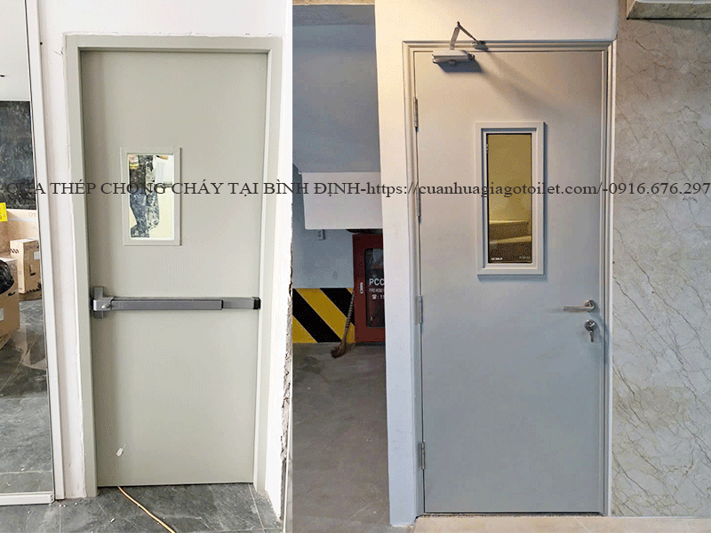 cửa thép chống cháy tại bình định