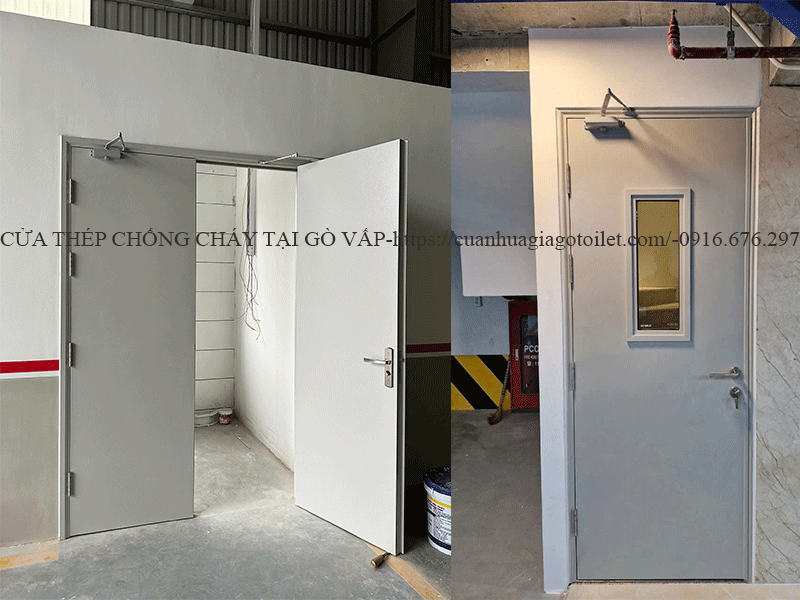 cửa thép chống cháy tại gò vấp