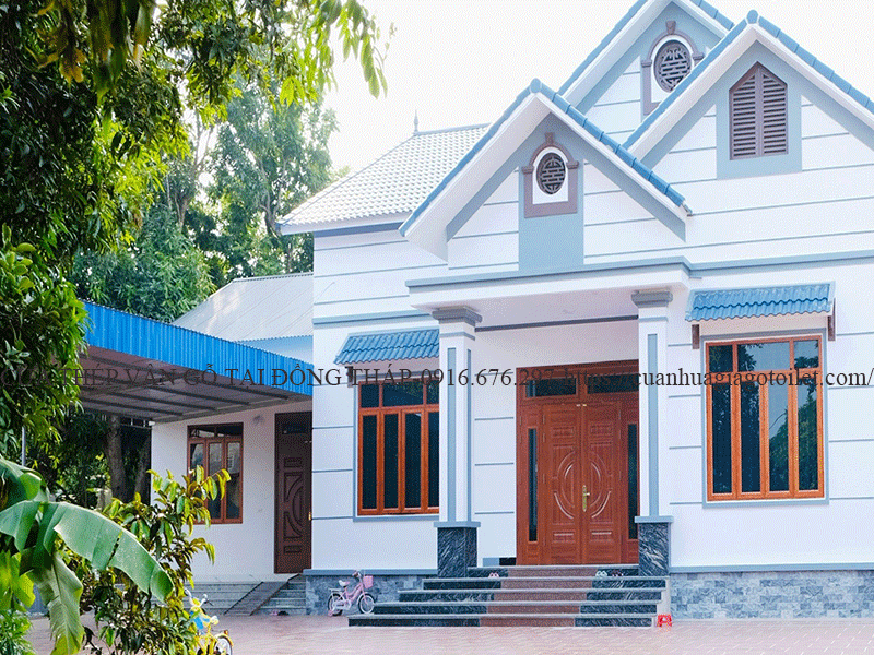 cửa thép vân gỗ tại đồng tháp