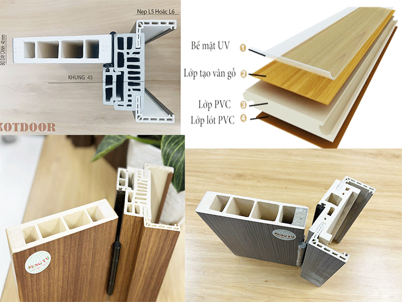 cửa nhựa composite chống nước tốt không