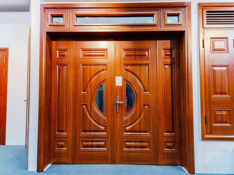 giá cửa thép vân gỗ tại thủ đức