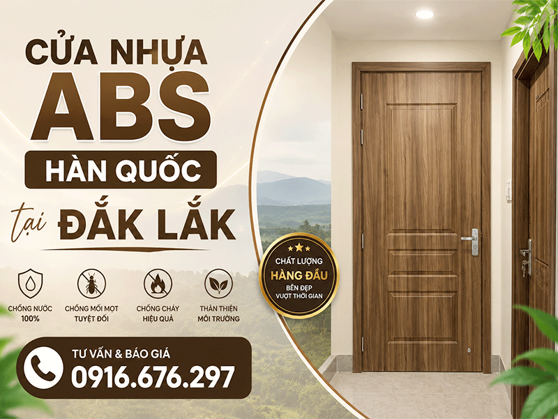 cửa nhựa abs hàn quốc tại dak lak