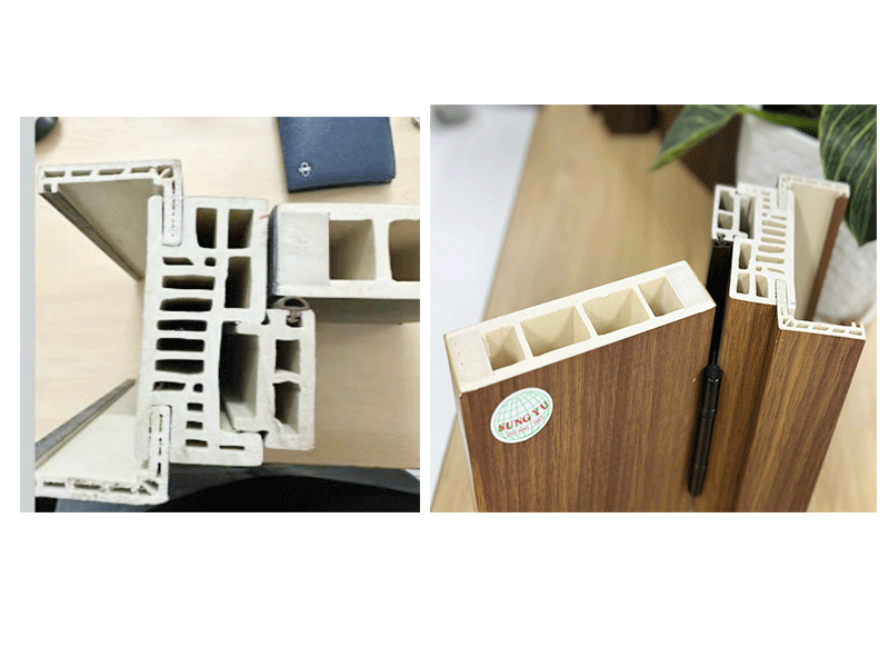 cửa nhựa composite có bị xệ cánh không