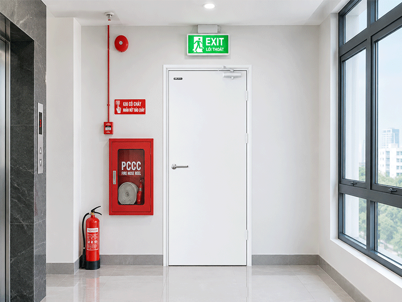 cửa thép chống cháy tại ô môn