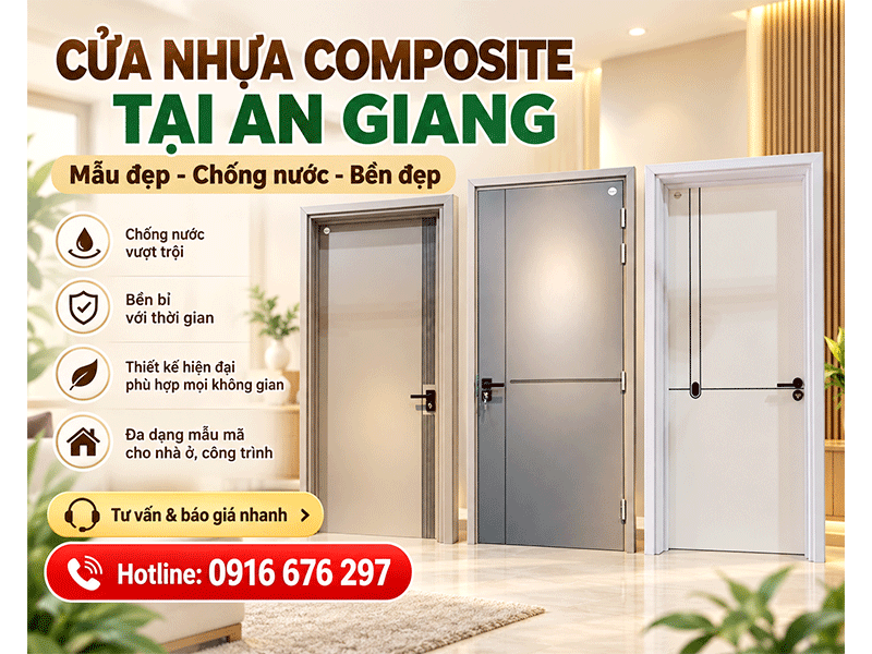 cửa nhựa composite tại an giang