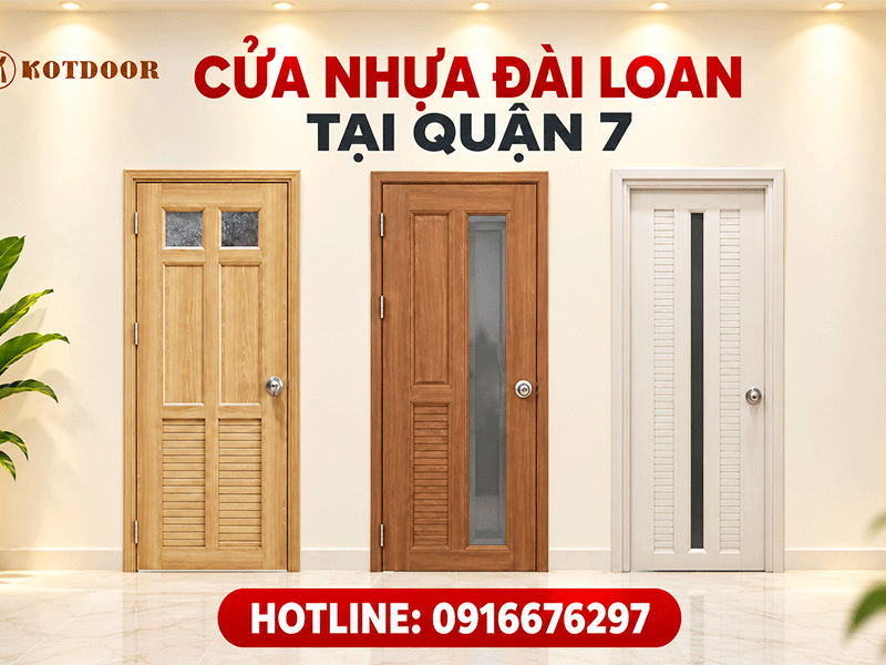 cửa nhựa đài loan tại quận 7